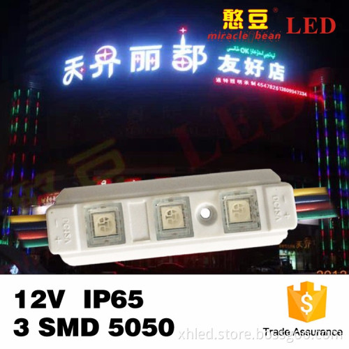 CE Rohs Certificates SMD5050 RGB Waterproof DC12V Injection Led Mini Module